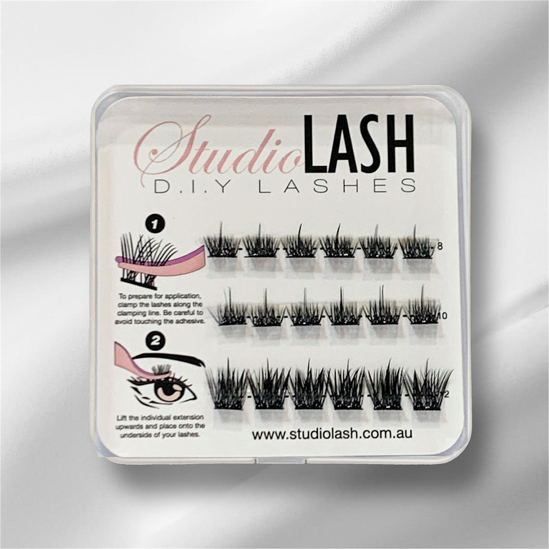 Reusable DIY Press-on Whispy Hybrid Lashes